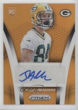 2014 Panini Prizm Rookie Orange 59/125 Jared Abbrederis #AR-JB Auto 7p8