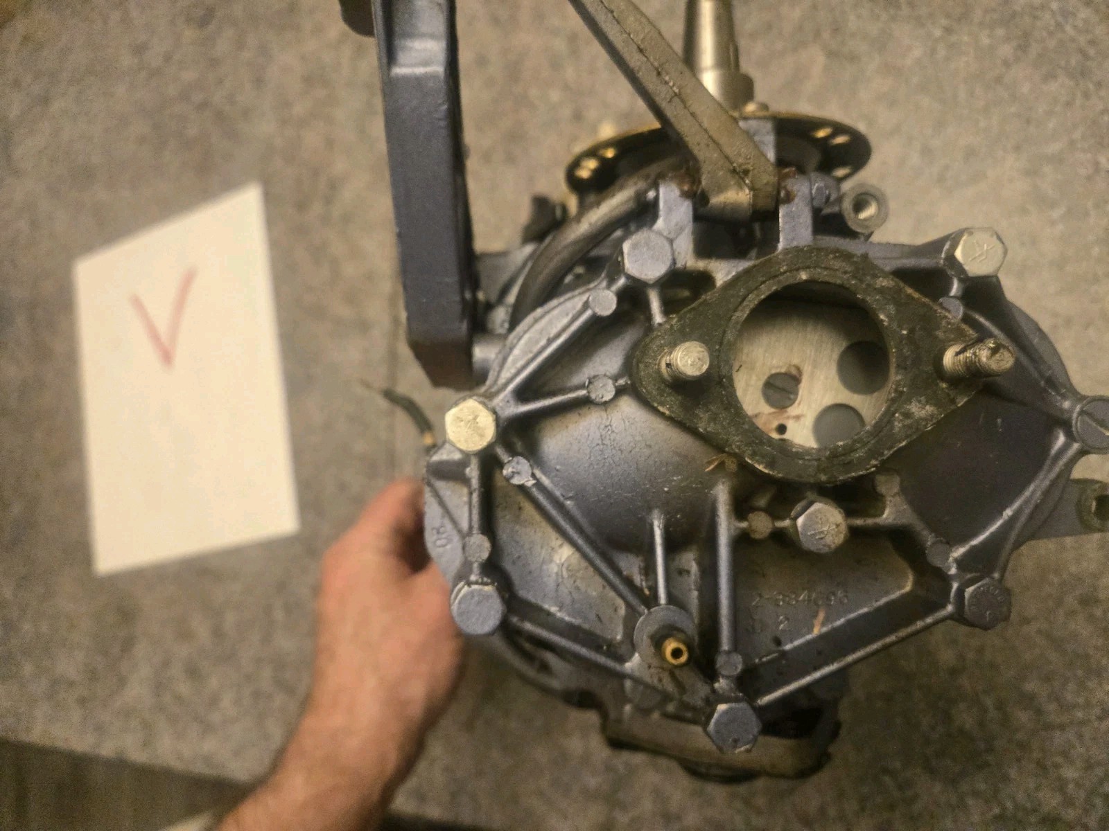 1974 Power Head Evinrude Johnson 20-25 HP Outboard