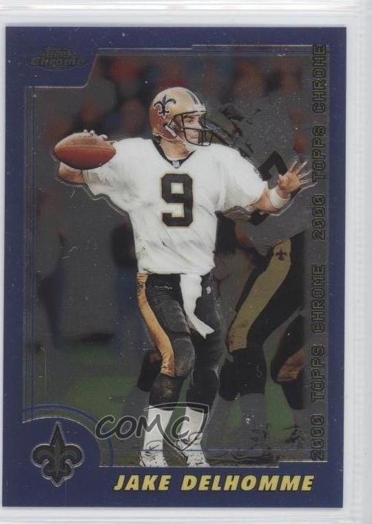 2000 Topps Chrome Jake Delhomme #155 Rookie RC 0a1