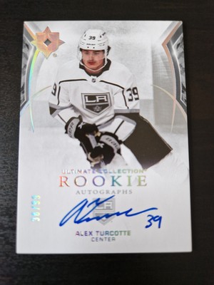 Alex Turcotte 2021-22 Upper Deck Ultimate Collection Hockey RC Autogrammkarte