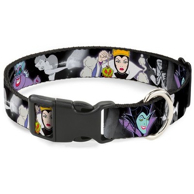 Plastic Clip Collar Villains Hexing Princess' Scenes Color/Black/White WIDE-Medi