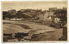 Real Photo Postcard Kinghorn from the Harbour Fife Scotland Early 1900s