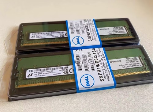 DELL AB663418 1Rx8 16GB SNPR1WG8C/16G DDR4 PC4-3200AA UDIMM ECC Server Memory - 第 3/5 張圖片