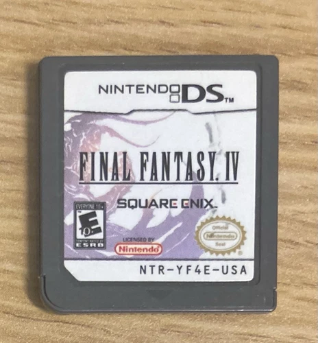Final Fantasy IV Nintendo DS 2008 Cartridge only Authentic Ex Condition