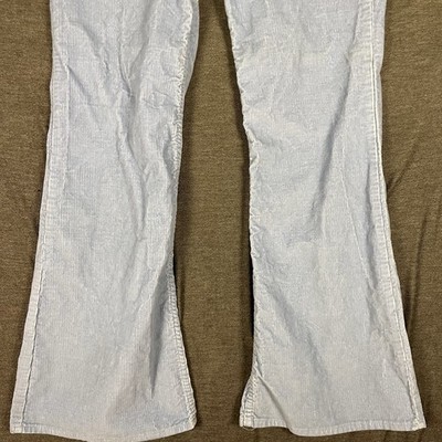 VINTAGE 70s Levis 663 Men 34x33 Bell Bottom Flare Hippie White Tab