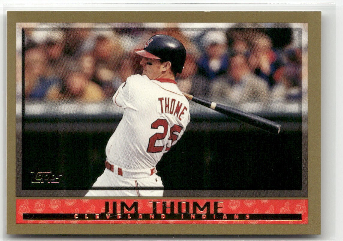 1998 TOPPS #290 JIM THOME CLEVELAND INDIANS