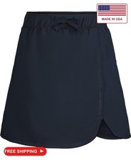 Nautica Girls School Uniform Performance Scooter, Navy/Wrap, 4