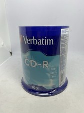 Verbatim CD-R Blank Discs 700MB 80 Min 52X 100pk Spindle Silver 94554