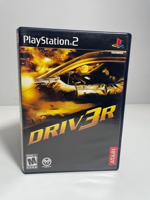 Driv3r Driver 3 PS2 PlayStation 2 CIB Complete w Stickers Excellent Tested