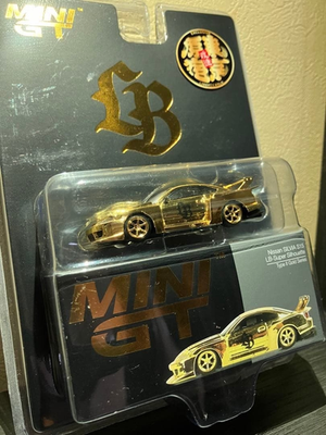 MINI GT Silvia S15 GOLD SERIES 1/64 Liberty Walk Tokyo 2nd