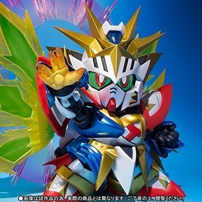 SDX Solar Knight God Gundam Shin SD Gundam Gaiden Gold Saga Action Figure Bandai