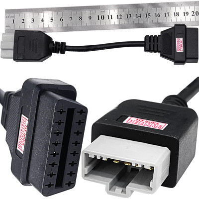 Diagnosegerät Adapter OBD1 Honda 5Pin auf OBD2 für Honda Accord Civic CRX