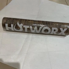 Hotworx Yoga Mat Brown Hemp Fiber 72" x 24" Mat for Hot Yoga New Sealed