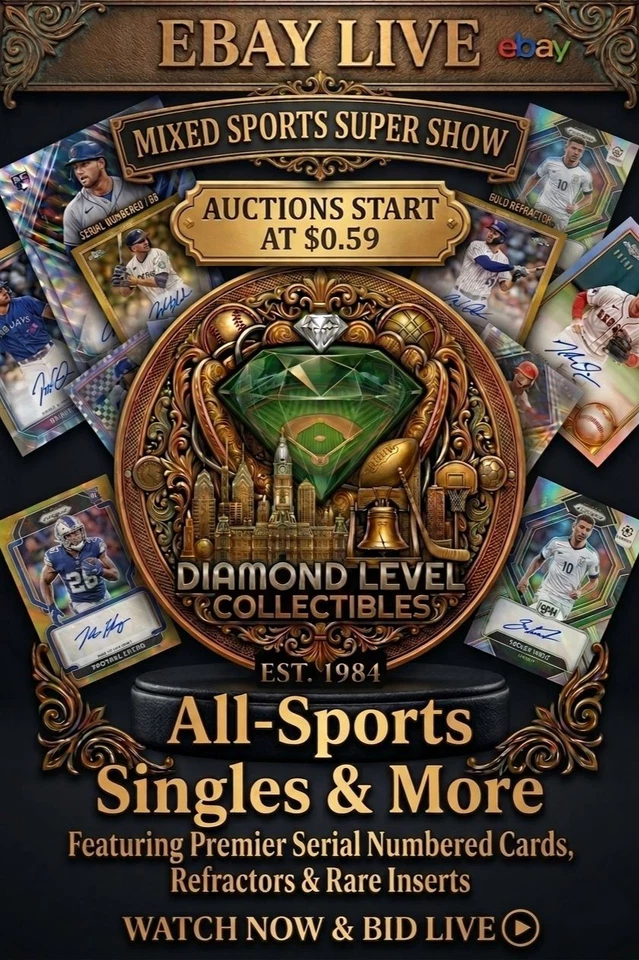 MIXED SPORTS ONLY SINGLES - SERIAL # - REFRACTORS - INSERTS MIXED YEARS