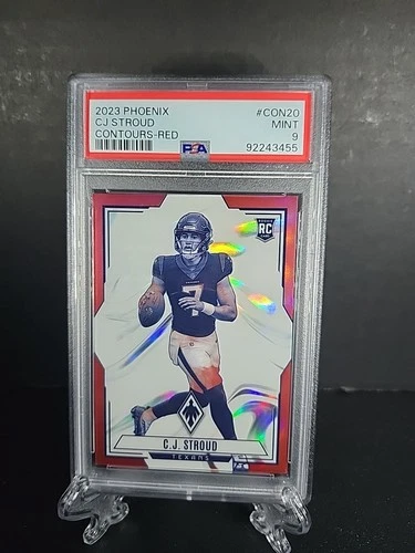 2023 Phoenix Contours Red CJ Stroud (RC) PSA 9 152/199