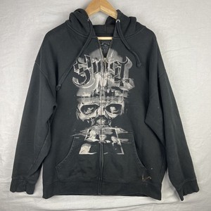 Ghost Zip Up Hoodie | eBay