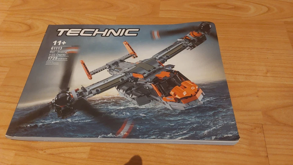 Rarität Boeing V-22 Osprey , 1725 Teile, Technik, Power Function, - Bild 2 von 4