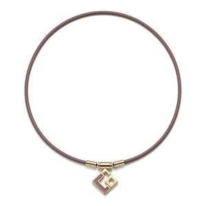 Colantotte TAO Necklace Slim AURA mini Lavender L 18.5in Magnetic Jewelry 1114