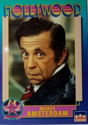 Morey Amsterdam 1991 Starline Card No.129 Hollywood Legend