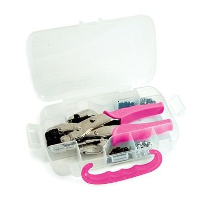 We R Makers Crop-A-Dile Set in Box Pink