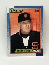1990 Topps Roger Craig San Francisco Giants #351