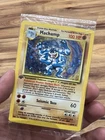 Pokémon TCG Machamp Holo 1st Edition Base Set Rare Card 8/102 Sealed CREASED.