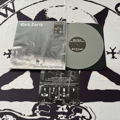 COLD EARTH - Your Misery, My Triumph, LP [grey] judas iscariot darkthrone mayhem