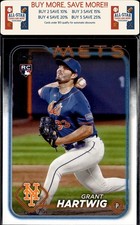 2024 Topps New York Mets #NYM-10 Grant Hartwig New York Mets