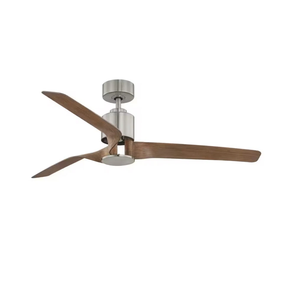 Home Decorators N396-BN Chaville 56" Ceiling Fan Brushed Nickel w/ Remote - Image 2 of 4