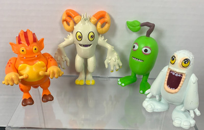 Lot of 4 My Singing Monsters Figures