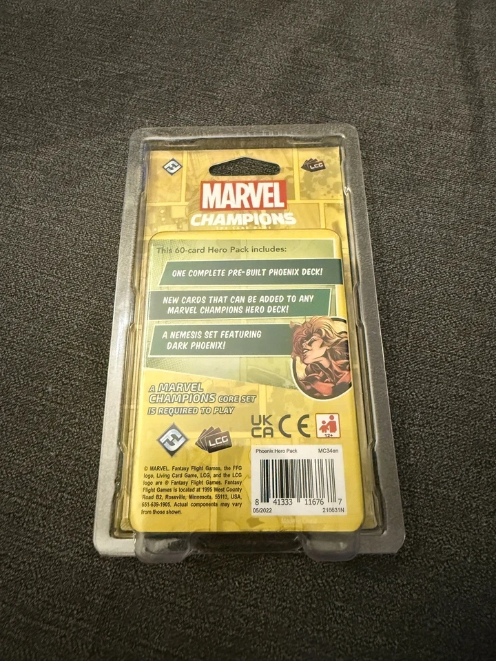 NUOVO Marvel Champions Phoenix Hero Pack Espansione FFG LCG - Immagine 2 di 2