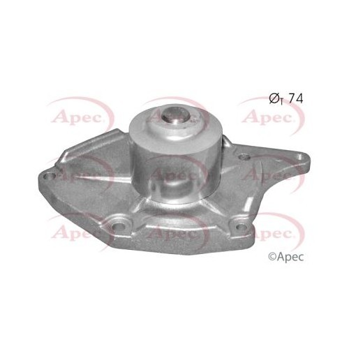 Renault Megane III 2008 Wasserpumpe Apec AWP1449 Aluminium 74 Mm-image
