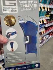 Neo G Stabilized Wrist and Thumb Brace One Size LEFT Firm Support Universal