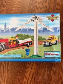 LEGO City Wind Turbine Transport #7747 | New Factory Sealed Retired | Box Damage