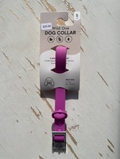 Wild One Dog Collar - Orchid - Size Small - Brand New