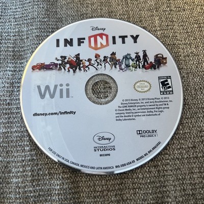 Disney Infinity (Nintendo Wii) - DISC ONLY - Tested & Working (Proof In Pics)
