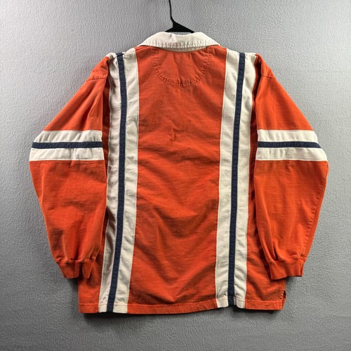 Vintage Faded Glory Rugby Shirt Mens XL Heavy Cotton Polo 90s Y2K Jersey - Picture 10 of 19