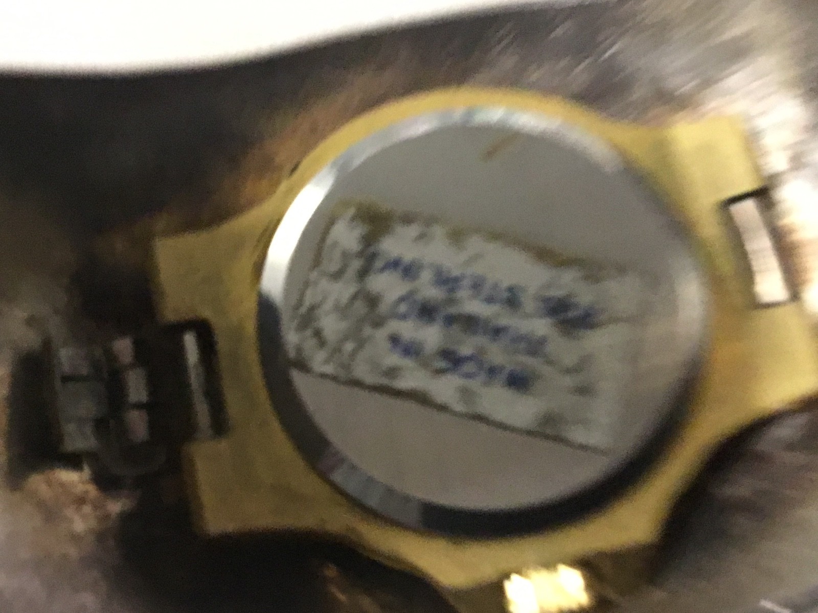 Solid 925 Sterling Silver Bangle Cuff Watch Diamo… - image 4