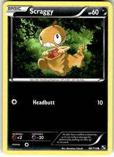 Scraggy Black and White 68/114 2011 NM