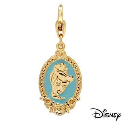 DISNEY Cinderella Charm in Blue Enamel in GP Base Metal