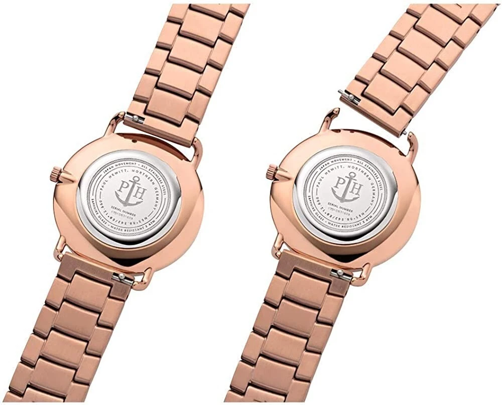 Watch PAUL HEWITT Miss Ocean PH-M-R-P-33S Rose Gold Nacre Watch Anchor  Shaped | eBay