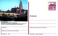 (654) Bildpostkarte ** - Regensburg - postfrisch