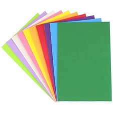 10 Pack - 8" x 12" Foam Sheets - Assorted Colors - Large Self Adhesive Craft ...