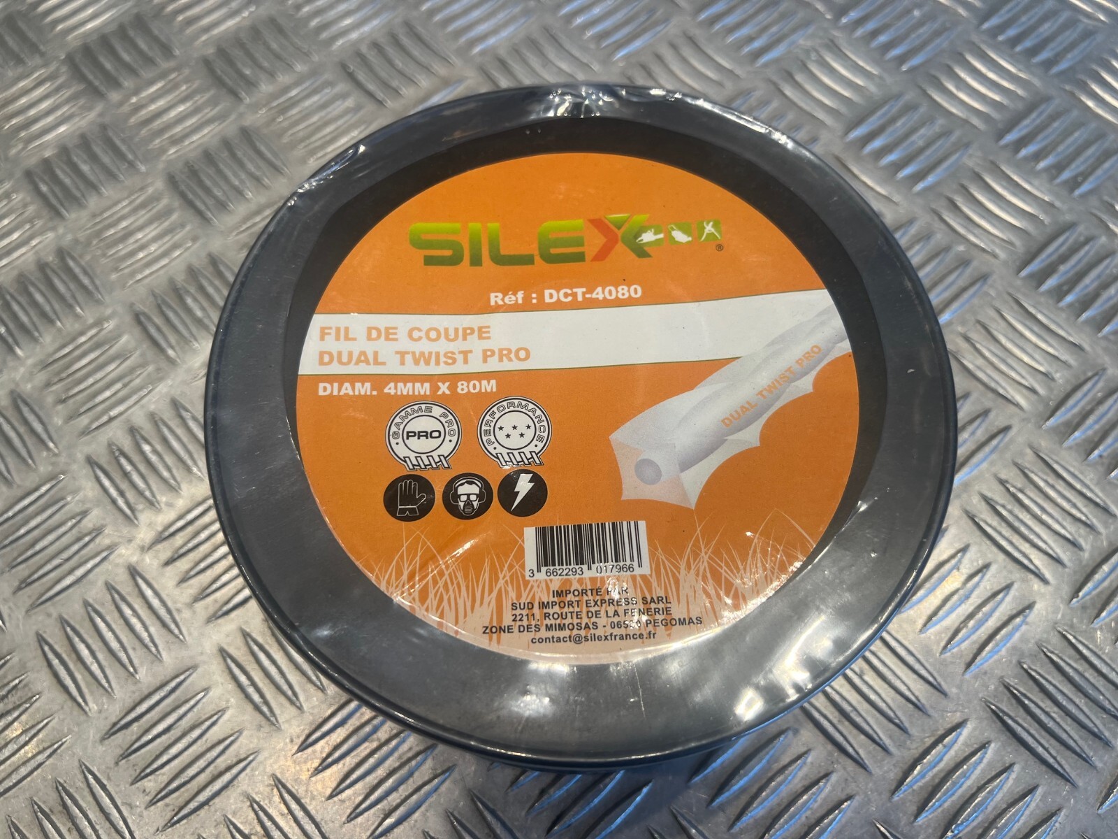 Fil de coupe 4mm Silex pour débroussailleuse thermique et rotofil 80m