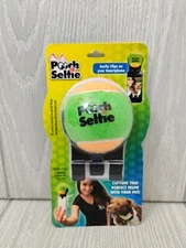 Pooch Selfie Clip with Squeaky Ball Pet Pictures Clever Dog Products Pet Gifts