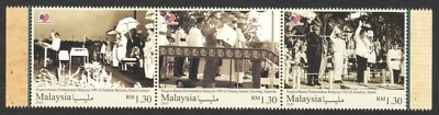 MALAYSIA 2020 MALAYSIA DAY SE-TENANT COMP. SET OF 3 STAMPS IN MINT MNH UNUSED