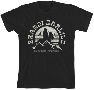 Vintage Brandi Carlile By The Way I Forgive You Cotton Black S-4XL Shirt