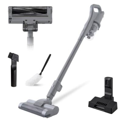 Just place it down to charge] IRIS OHYAMA Cordless Vacuum Cleaner