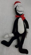 2003 Universal Studio Dr. Seuss Talking Cat in the Hat Plush Stuffed Animal Toy