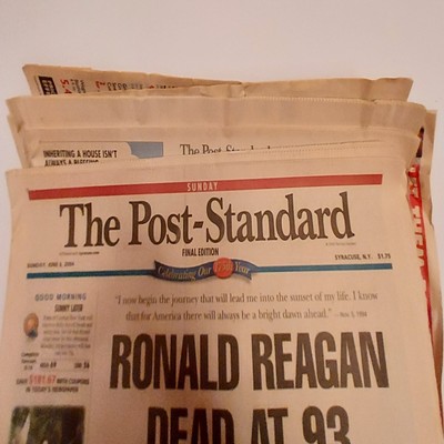 VINTAGE 60's70'sNEWSPAPER POST STANDARD-